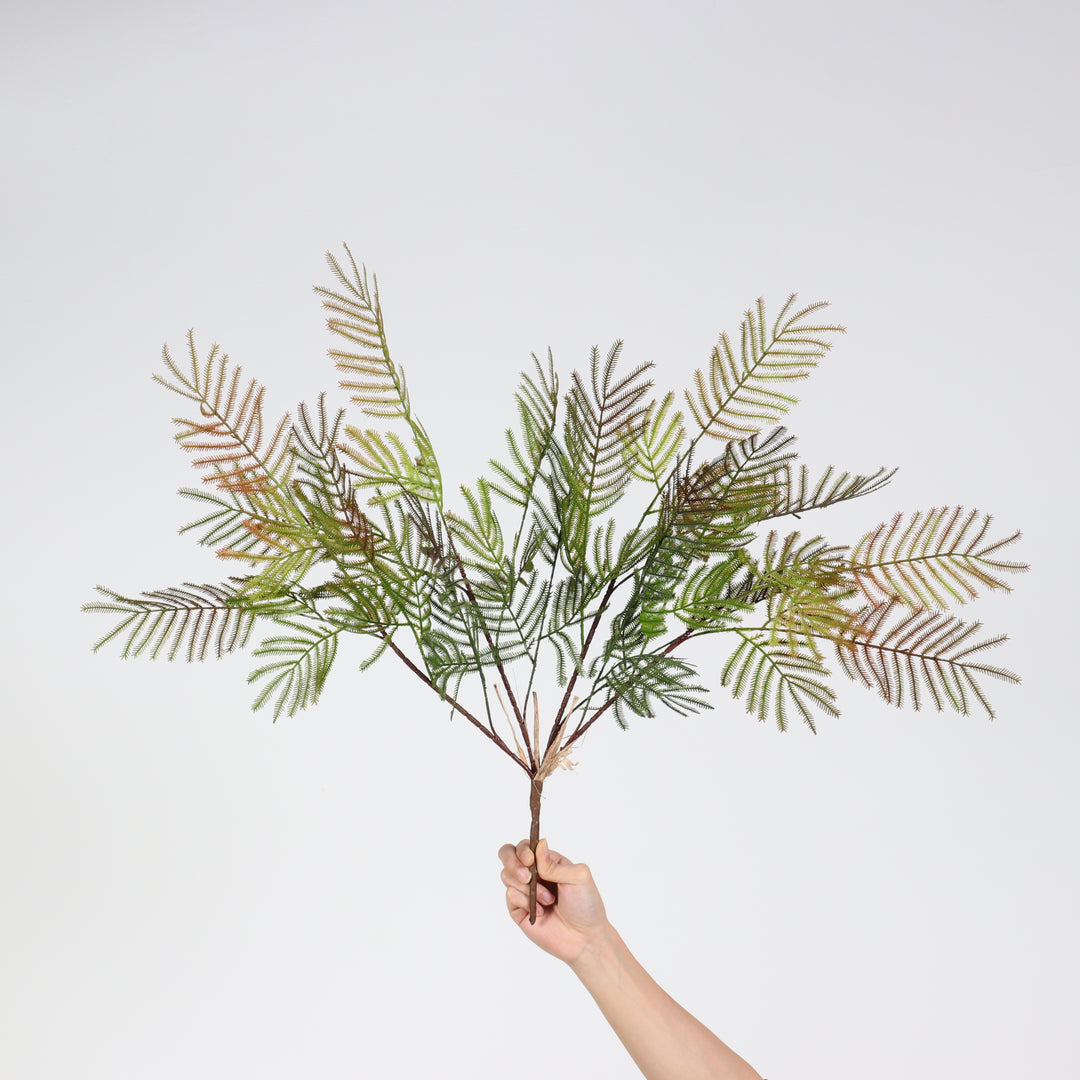 Artificial fern branch
