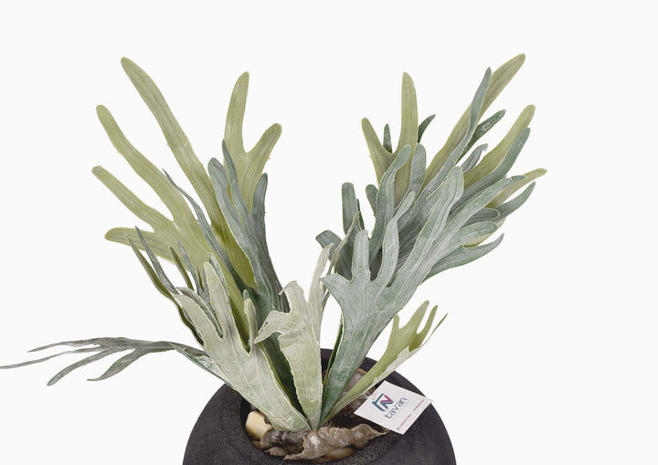Artificial moss fern branch