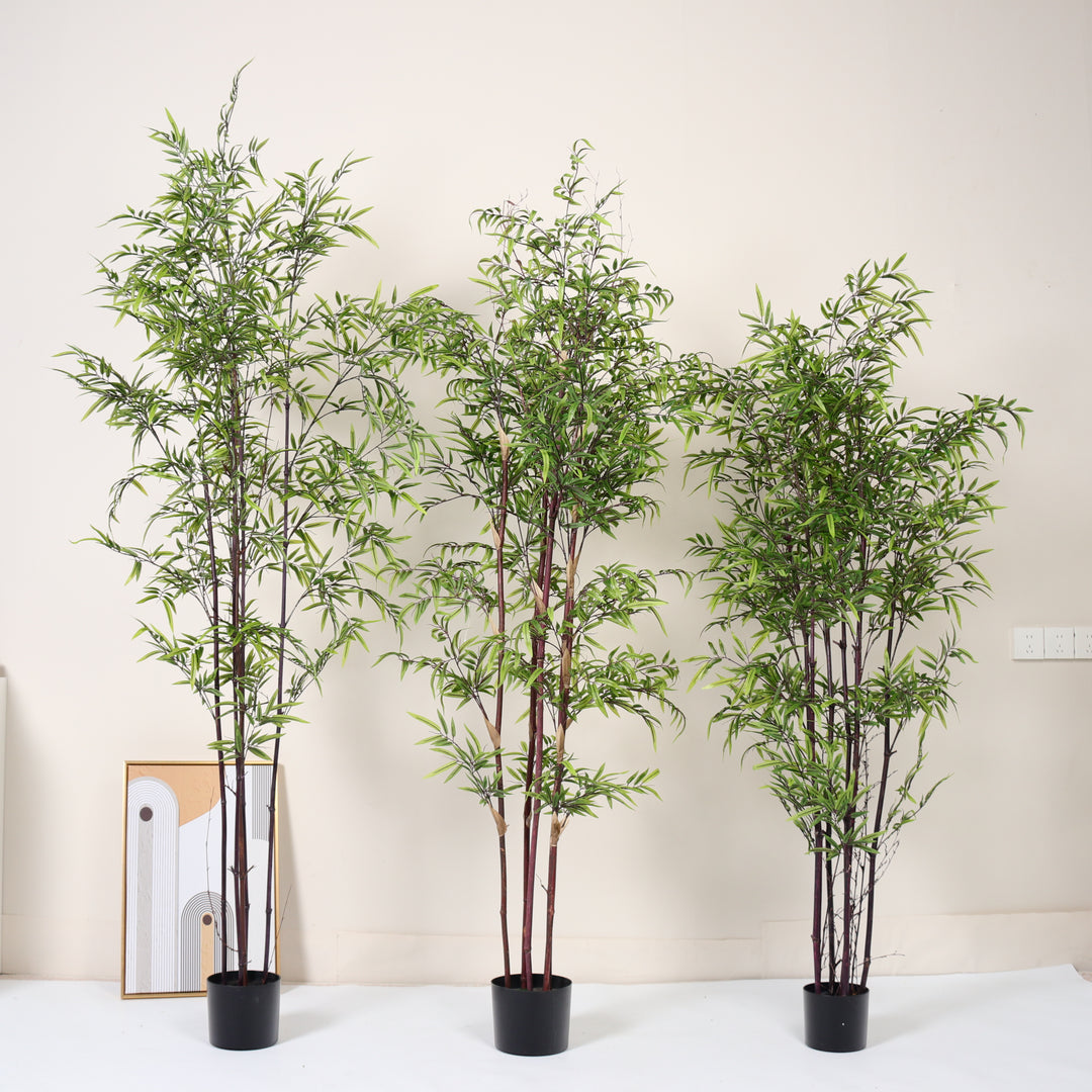 Artificial bamboo tree