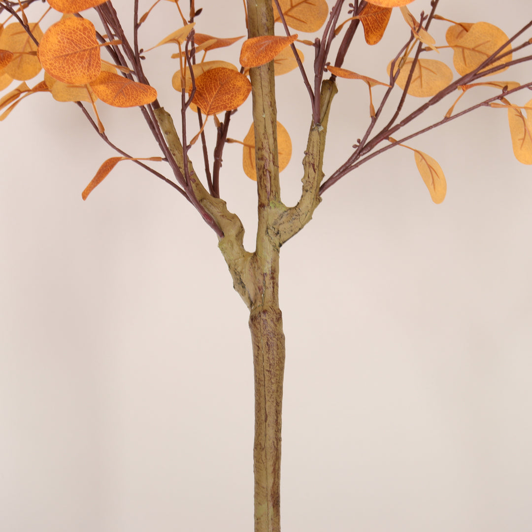 Artificial red eucalyptus tree