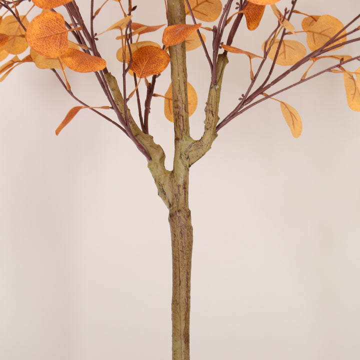 Artificial red eucalyptus tree