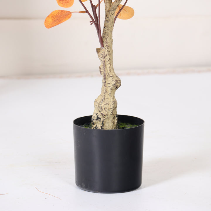 Artificial red eucalyptus tree
